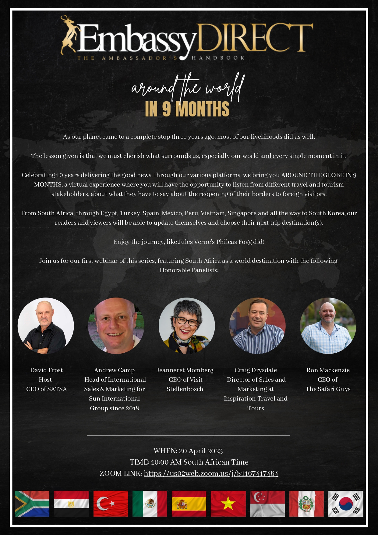 Embassy Direct Webinar Series: South Africa