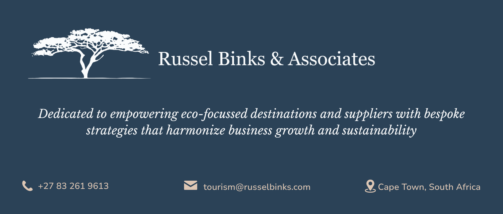Russel Binks Pd Advert