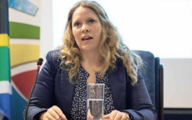 Western Cape Minister for Finance and economic Opportunities, Mireille Wenger. 